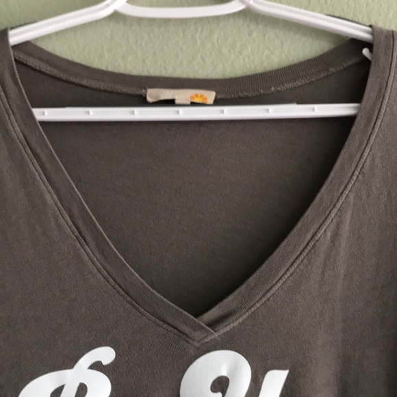 C&C California Women’s “Be You” Graphic V-Neck Tee - Picture 3 of 6